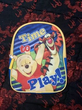 Bioworlds-Disney Winnie the Pooh Backpack - Blue & Yellow